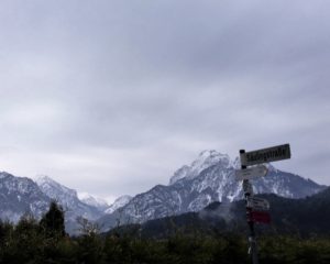 besneeuwde Alpentoppen